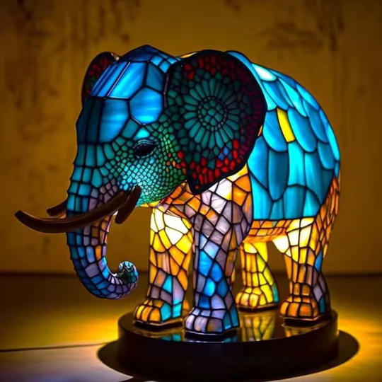 LeuchtElefant – LED Elefantenlampe von Lampen-Atelier