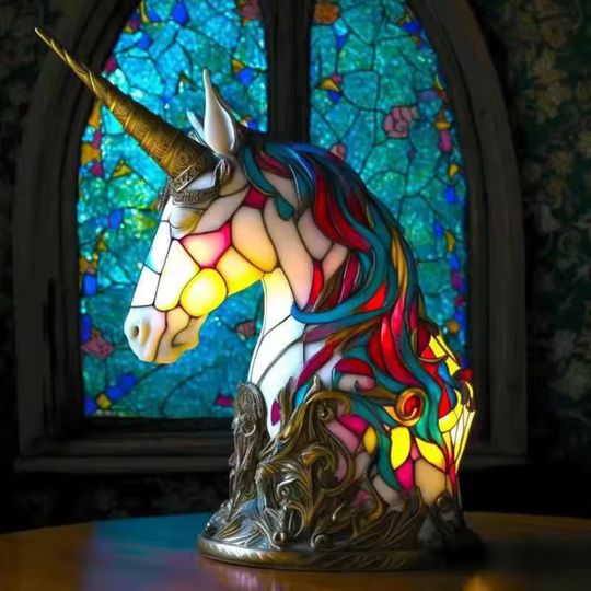 LeuchtEinhorn – Handgefertigte LED Einhornlampe
