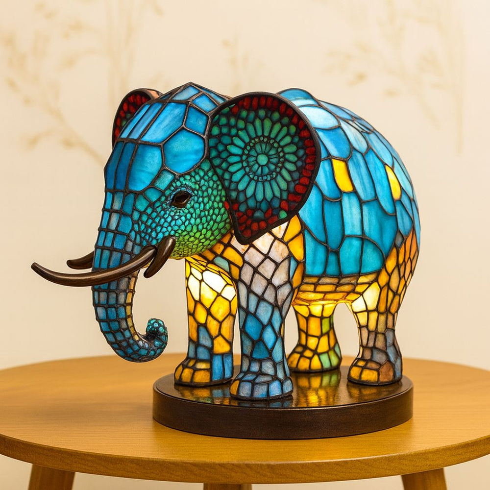 LeuchtElefant – LED Elefantenlampe von Lampen-Atelier