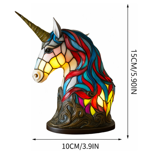 LeuchtEinhorn – Handgefertigte LED Einhornlampe