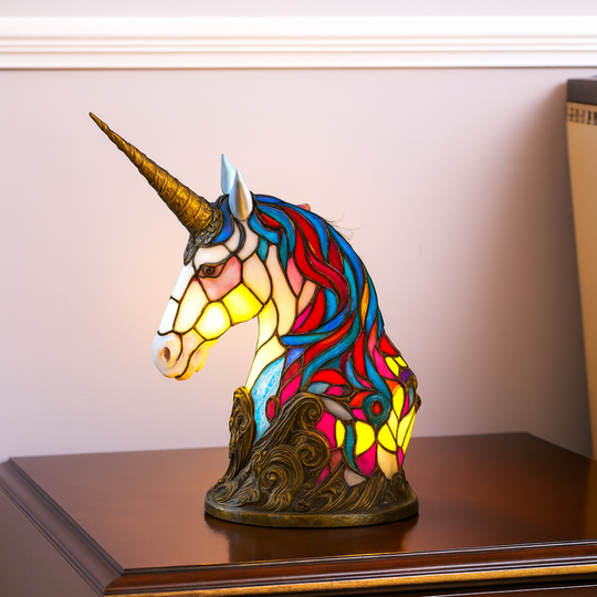 LeuchtEinhorn – Handgefertigte LED Einhornlampe