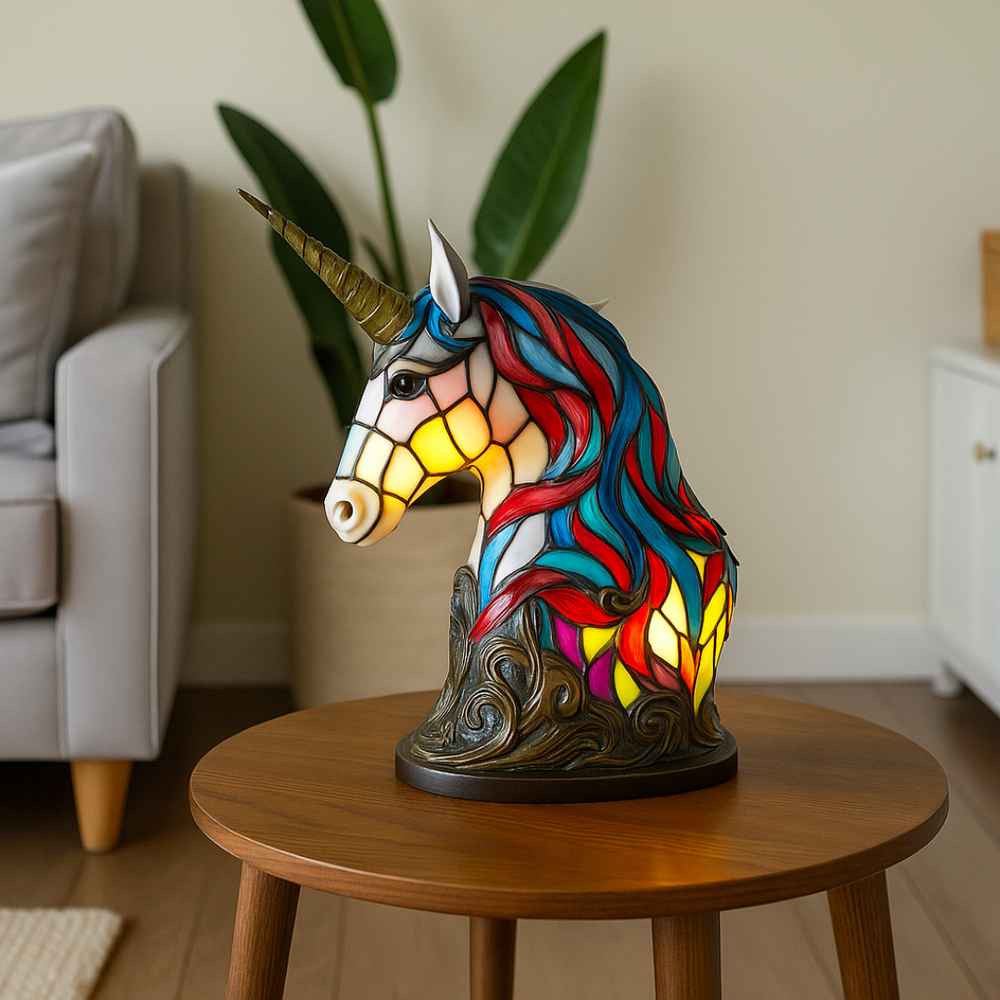 LeuchtEinhorn – Handgefertigte LED Einhornlampe