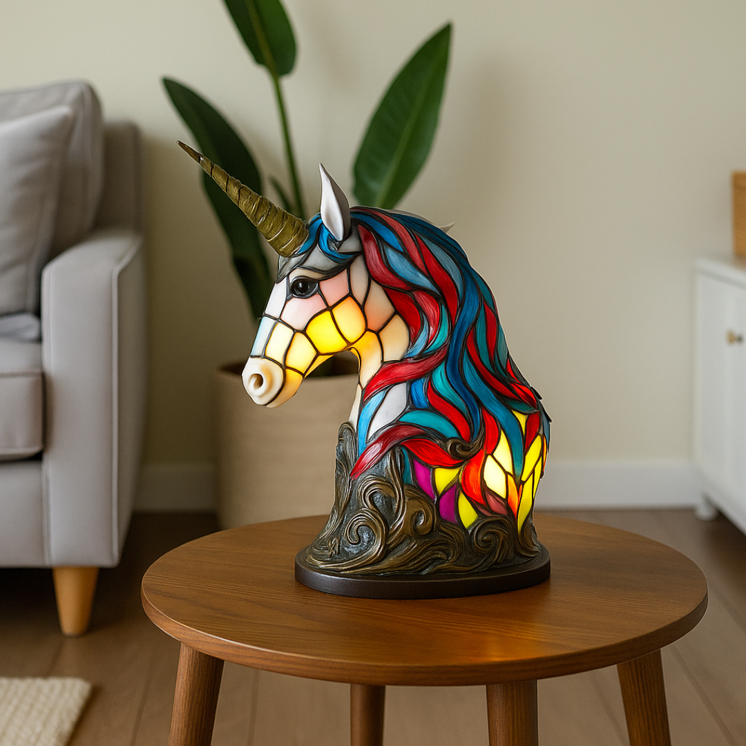 LeuchtEinhorn – Handgefertigte LED Einhornlampe