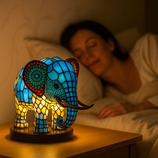 LeuchtElefant – LED Elefantenlampe von Lampen-Atelier