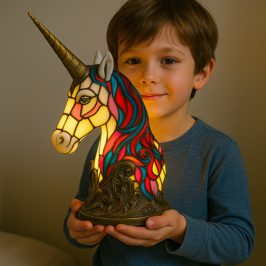 LeuchtEinhorn – Handgefertigte LED Einhornlampe