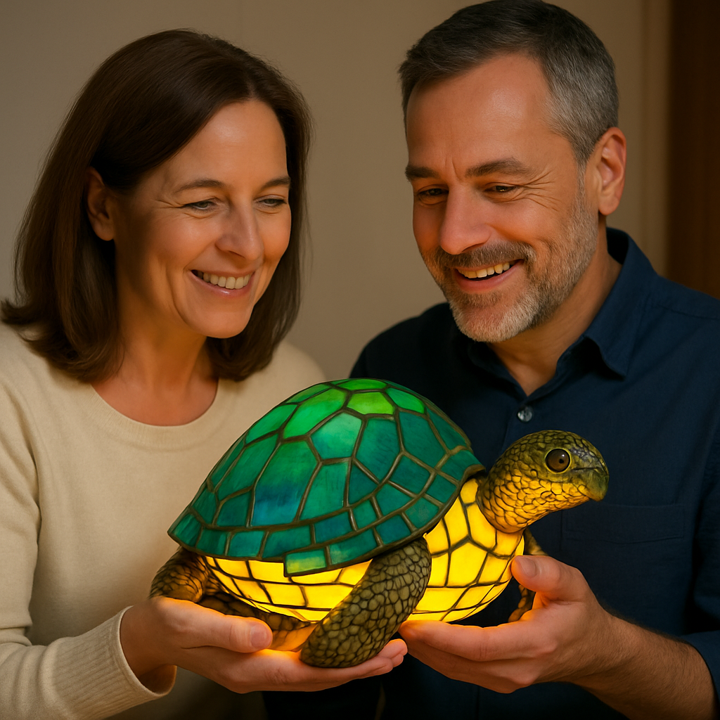 LeuchtSchildkröte – LED Turtle Lamp by Lampen-Atelier