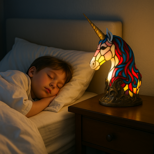 LeuchtEinhorn – Handgefertigte LED Einhornlampe