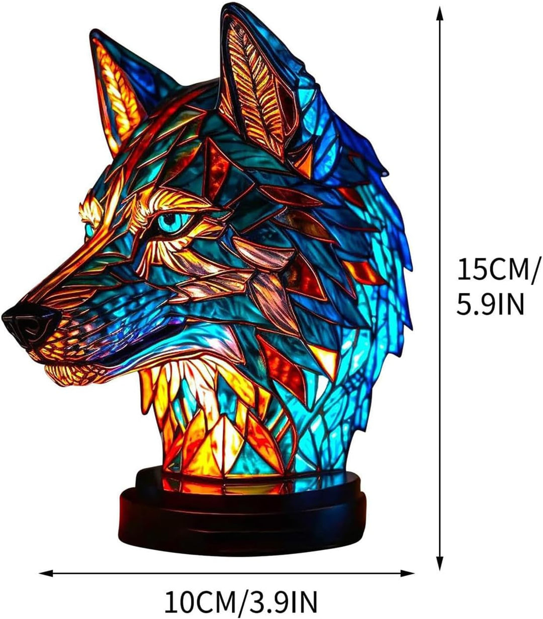 LeuchtWolf – LED Wolfslampe von Lampen-Atelier