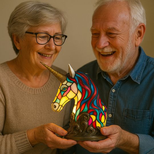 LeuchtEinhorn – Handgefertigte LED Einhornlampe