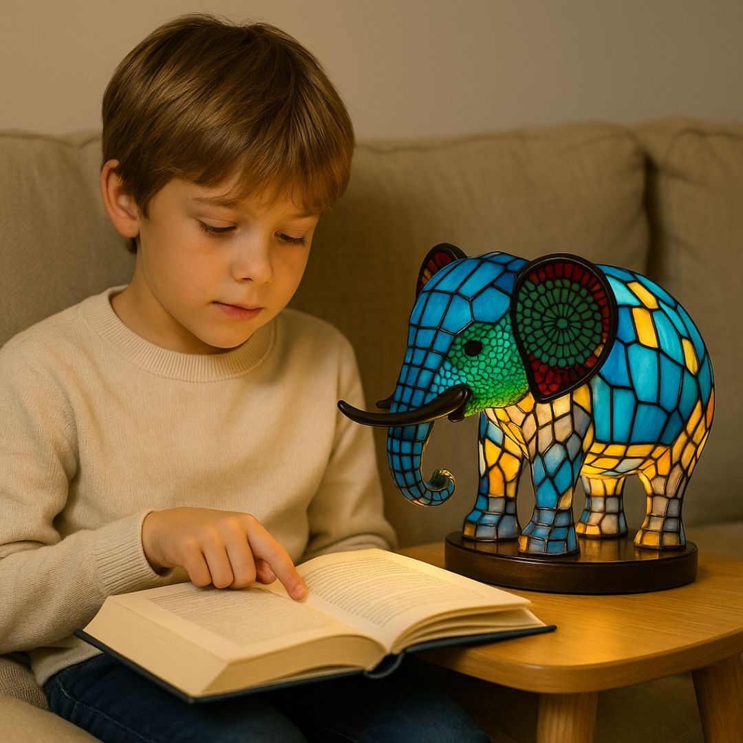 LeuchtElefant – LED Elefantenlampe von Lampen-Atelier