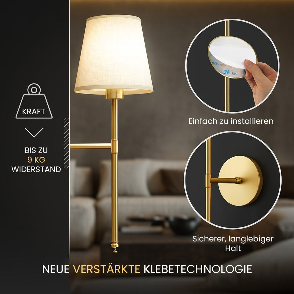 DRAHTLOSE WANDLEUCHTEN (2ER-SET)