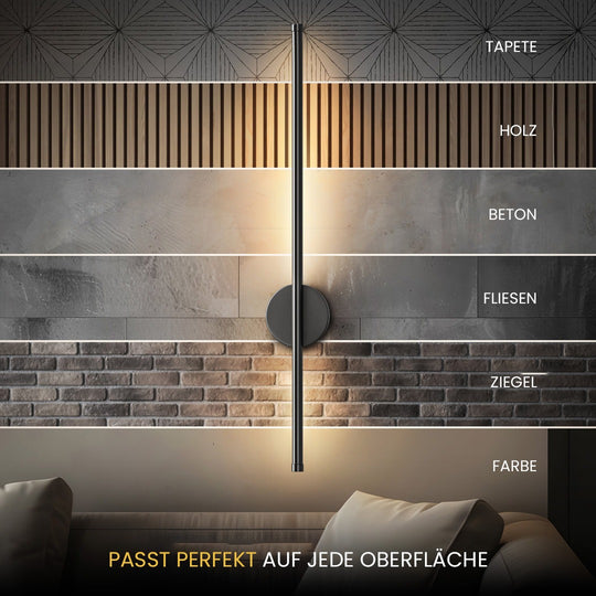 MODERNE WANDLEUCHTEN OHNE KABEL (2ER-SET)