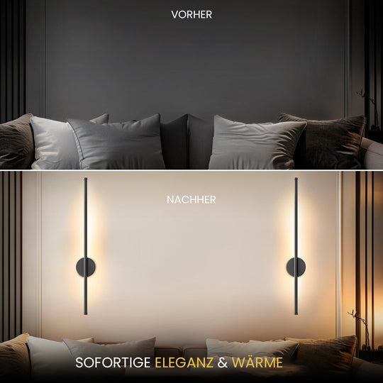 MODERNE WANDLEUCHTEN OHNE KABEL (2ER-SET)