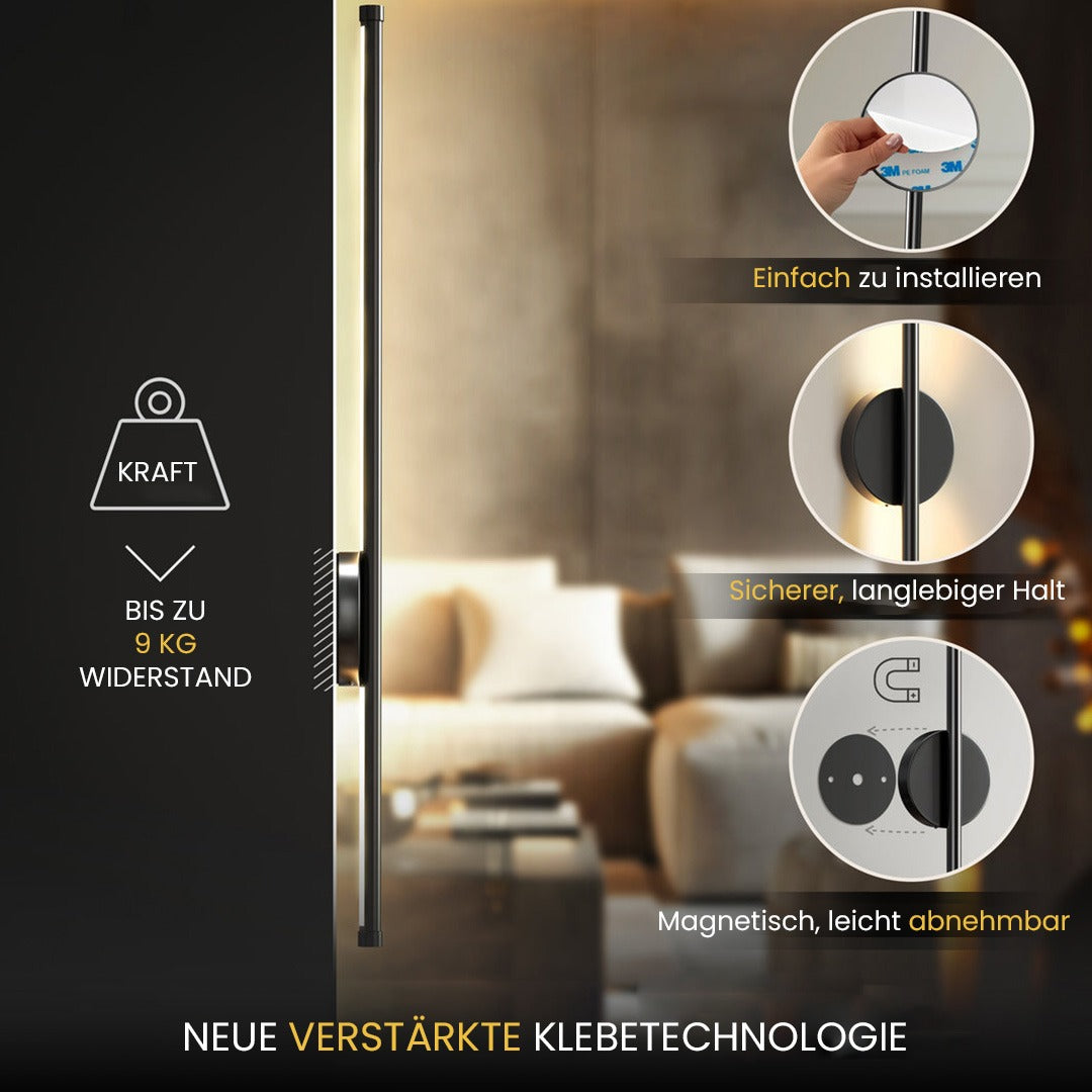 MODERNE WANDLEUCHTEN OHNE KABEL (2ER-SET)