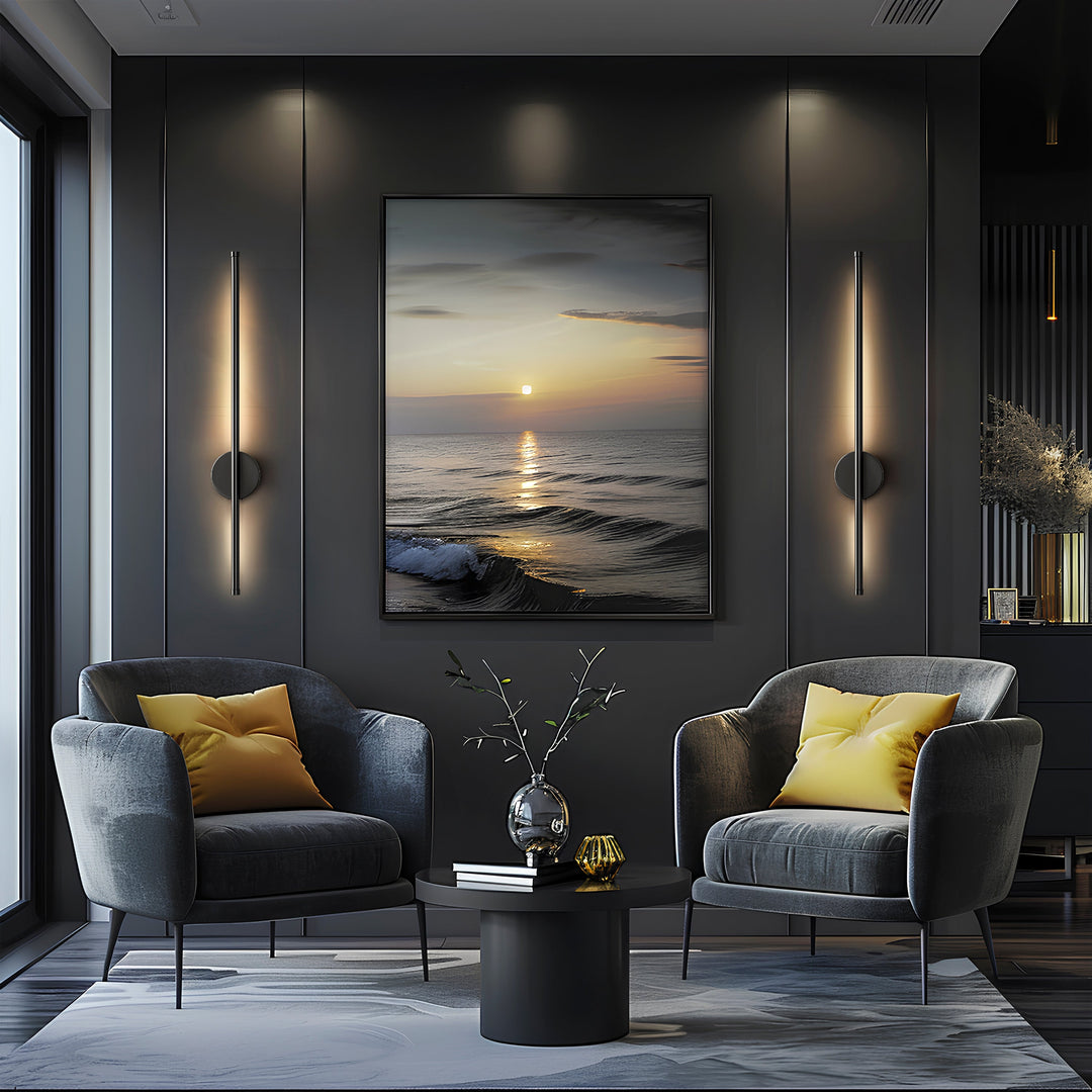 MODERNE WANDLEUCHTEN OHNE KABEL (2ER-SET)