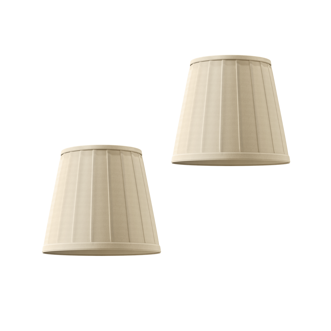Plissee-Rollos Lampenschirm (2er-Set)