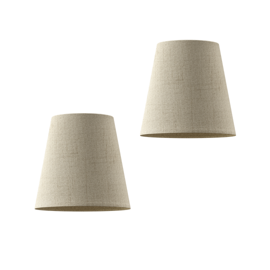 Sandfarben Lampenschirm(2er-Set)