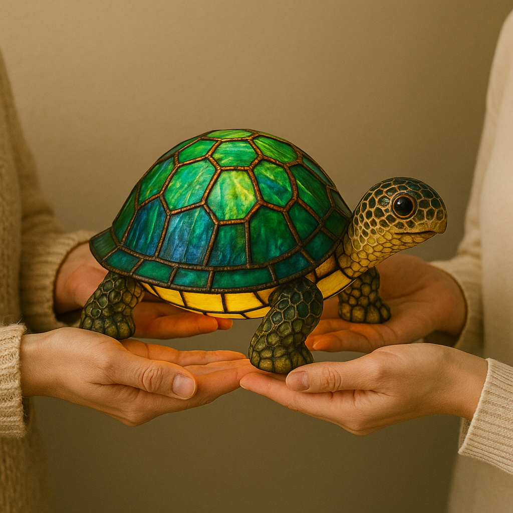 LeuchtSchildkröte – LED Turtle Lamp by Lampen-Atelier